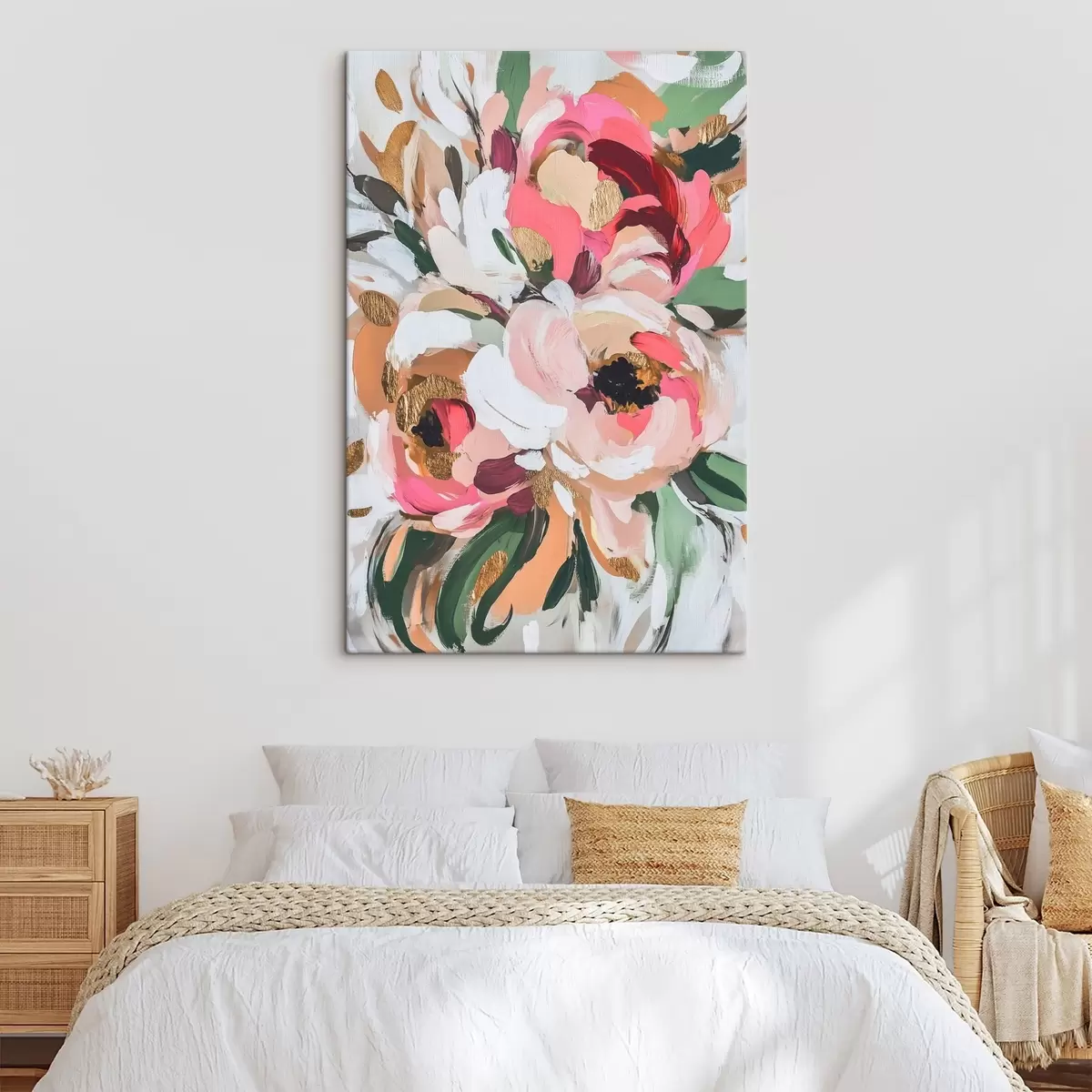 Glezna Abstrakts ziedu pušķis s45983