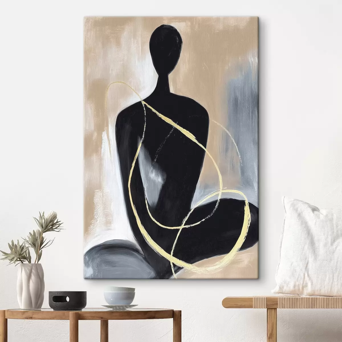 Glezna Abstraktais siluets s45985