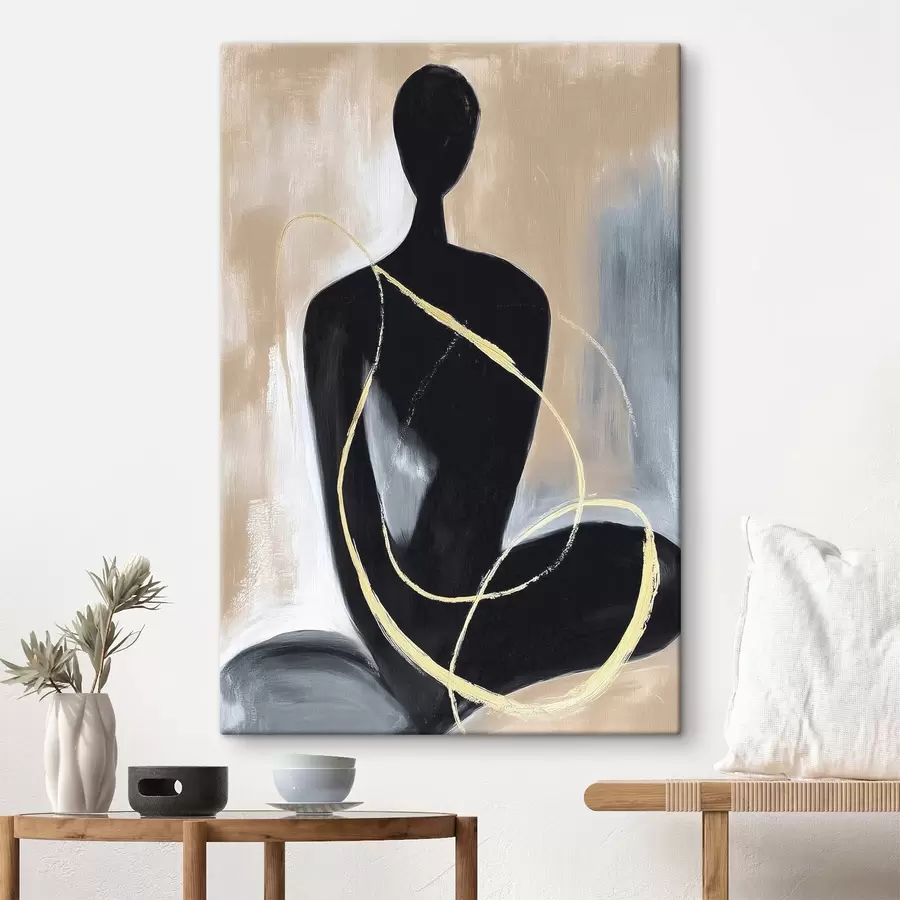 Glezna Abstraktais siluets s45985