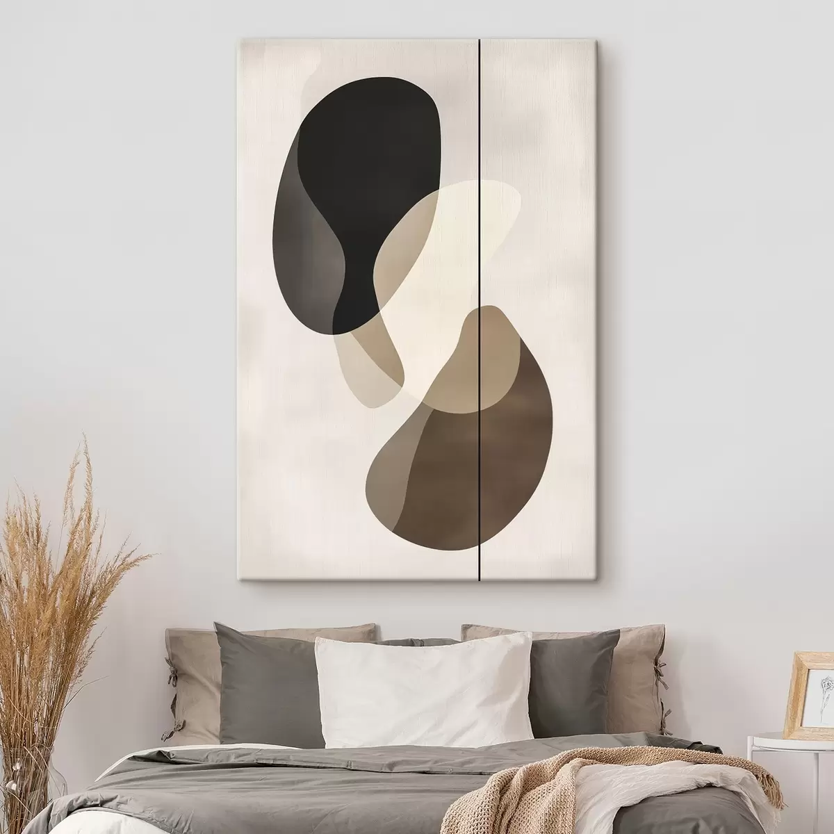 Glezna Peldošas abstrakcijas formas s45994