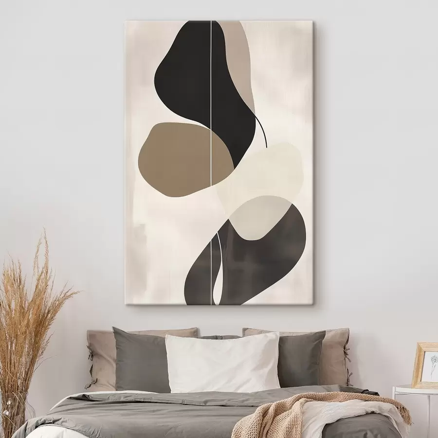 Glezna Peldošas abstrakcijas formas s45995