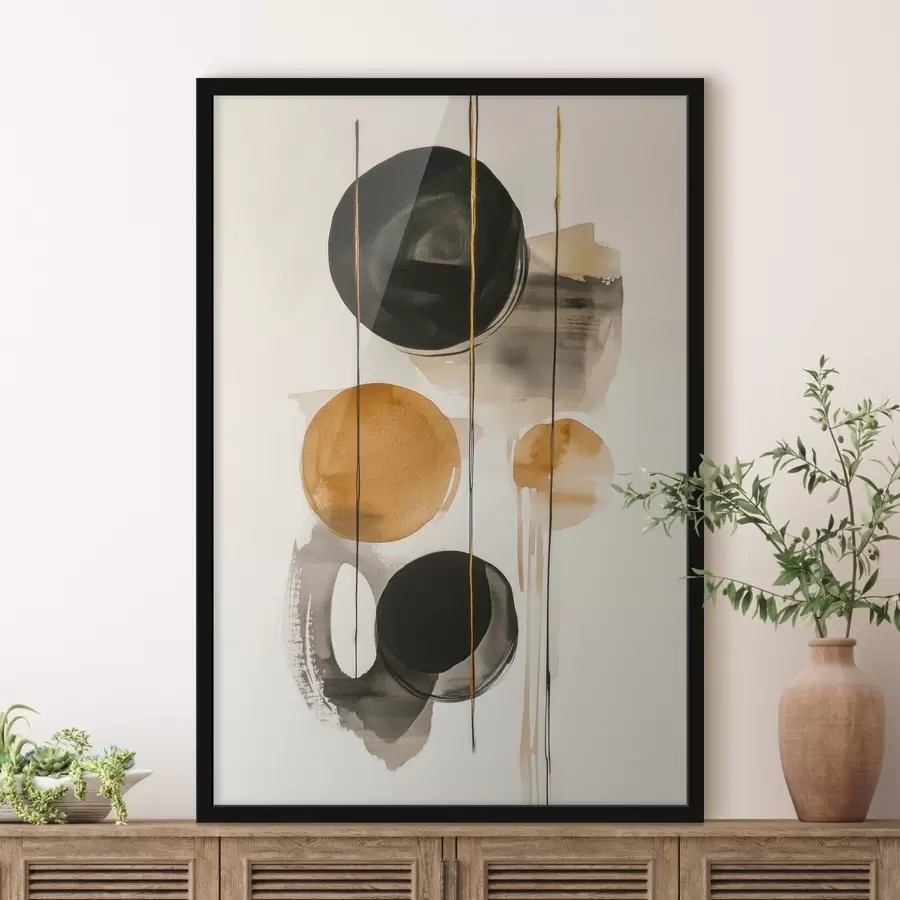 Fototapetes Abstraktie apļi f45779