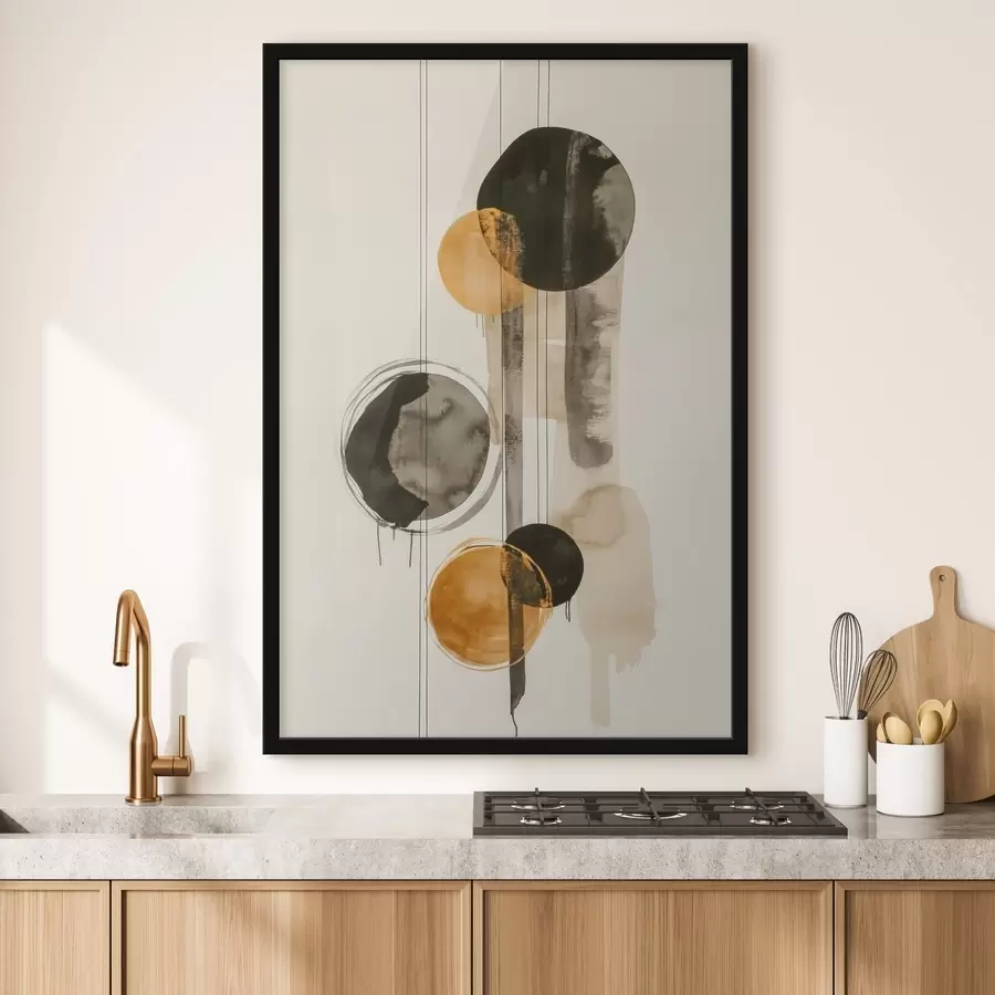 Fototapetes Abstraktie apļi f45780