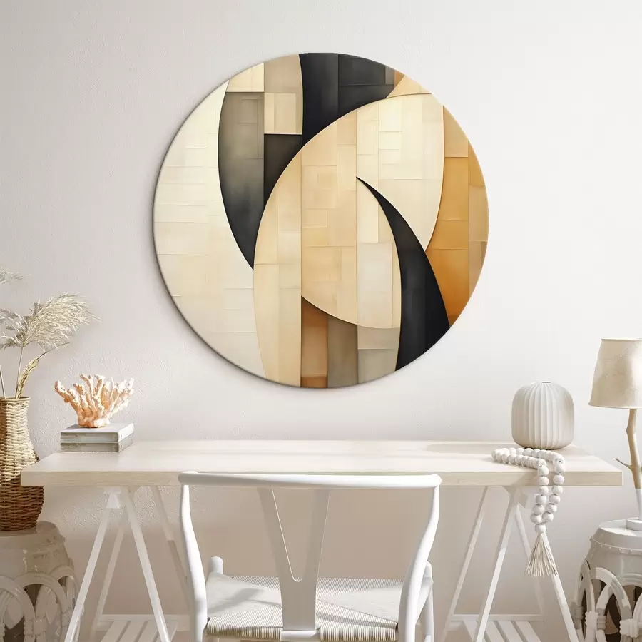 Glezna Ģeometriskā abstrakcija r46006