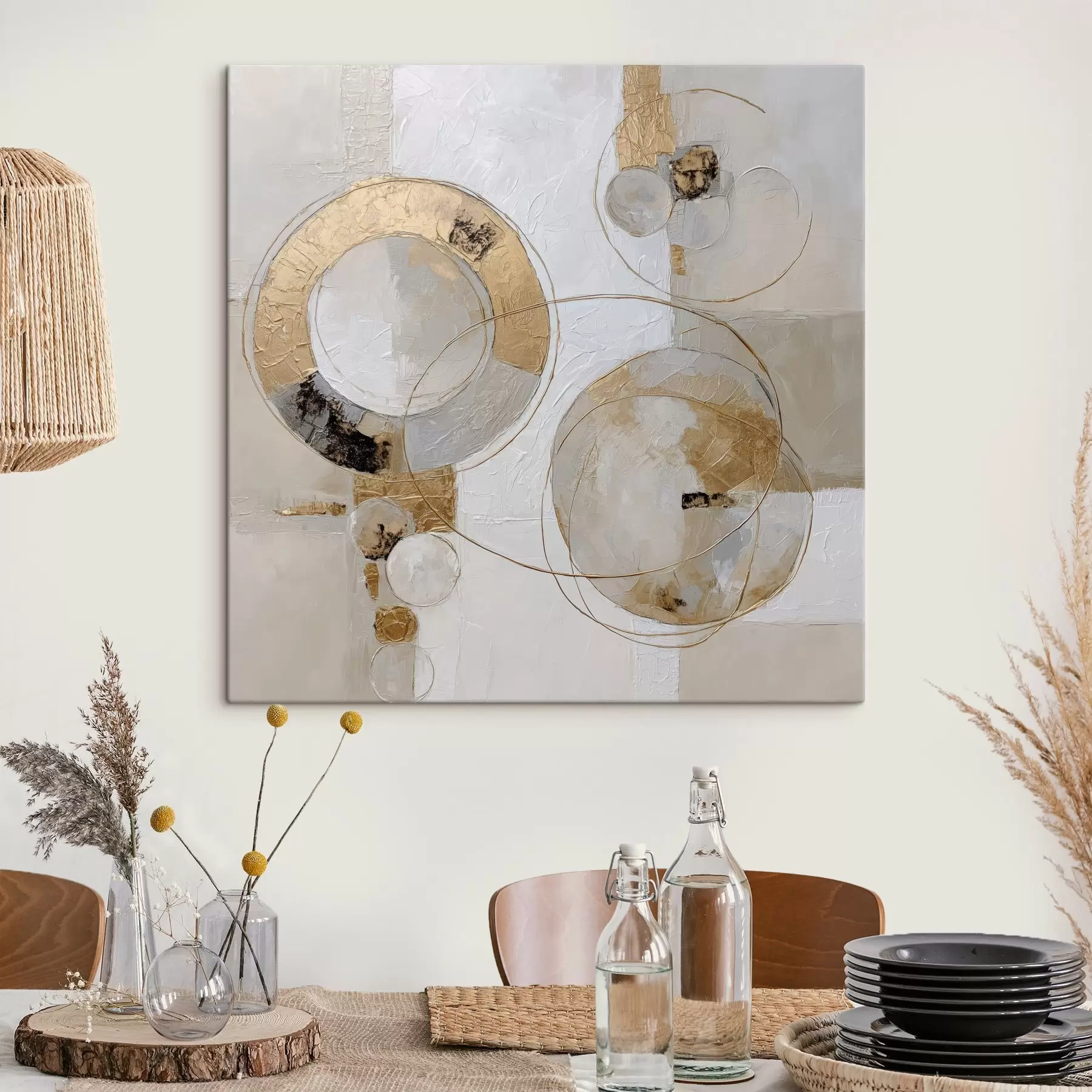 Glezna Formu cikliskums mūsdienu abstrakcijas stilā s45851