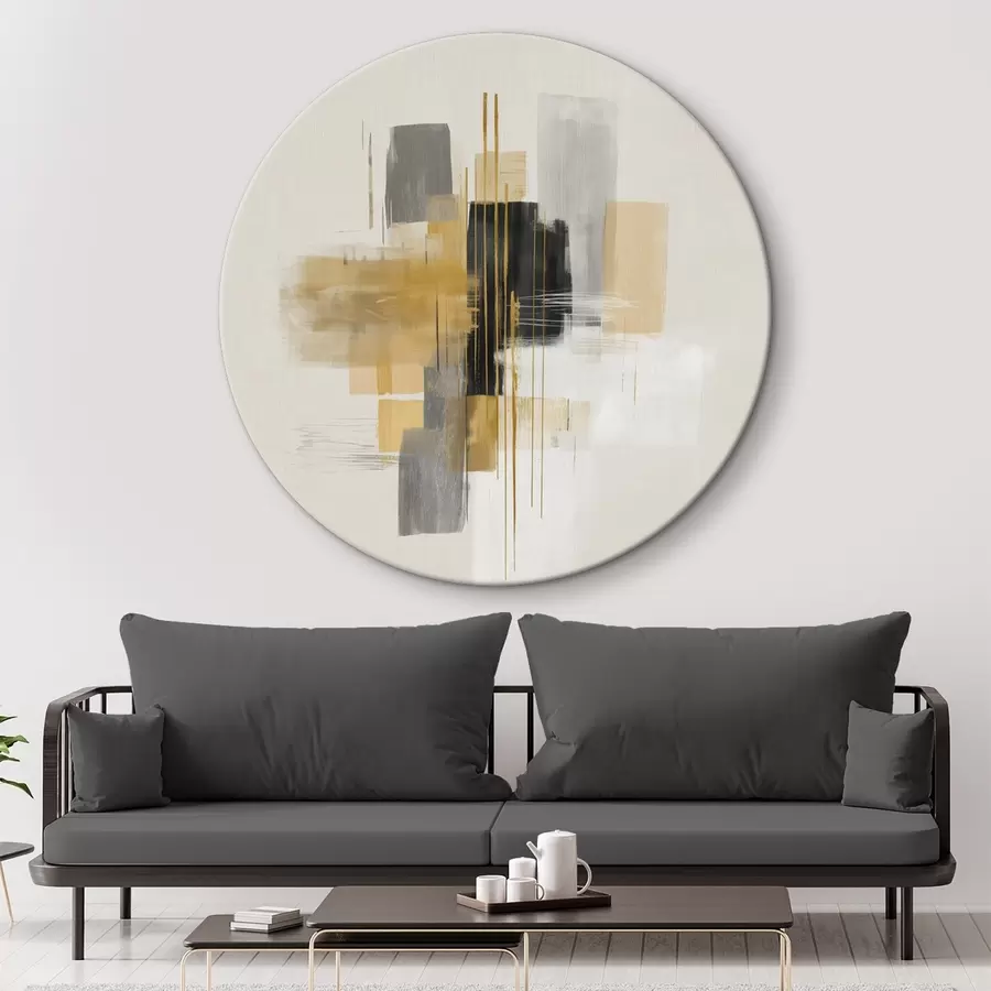 Glezna Telpas vertikāles grafiskā abstrakcijas stilā r45850