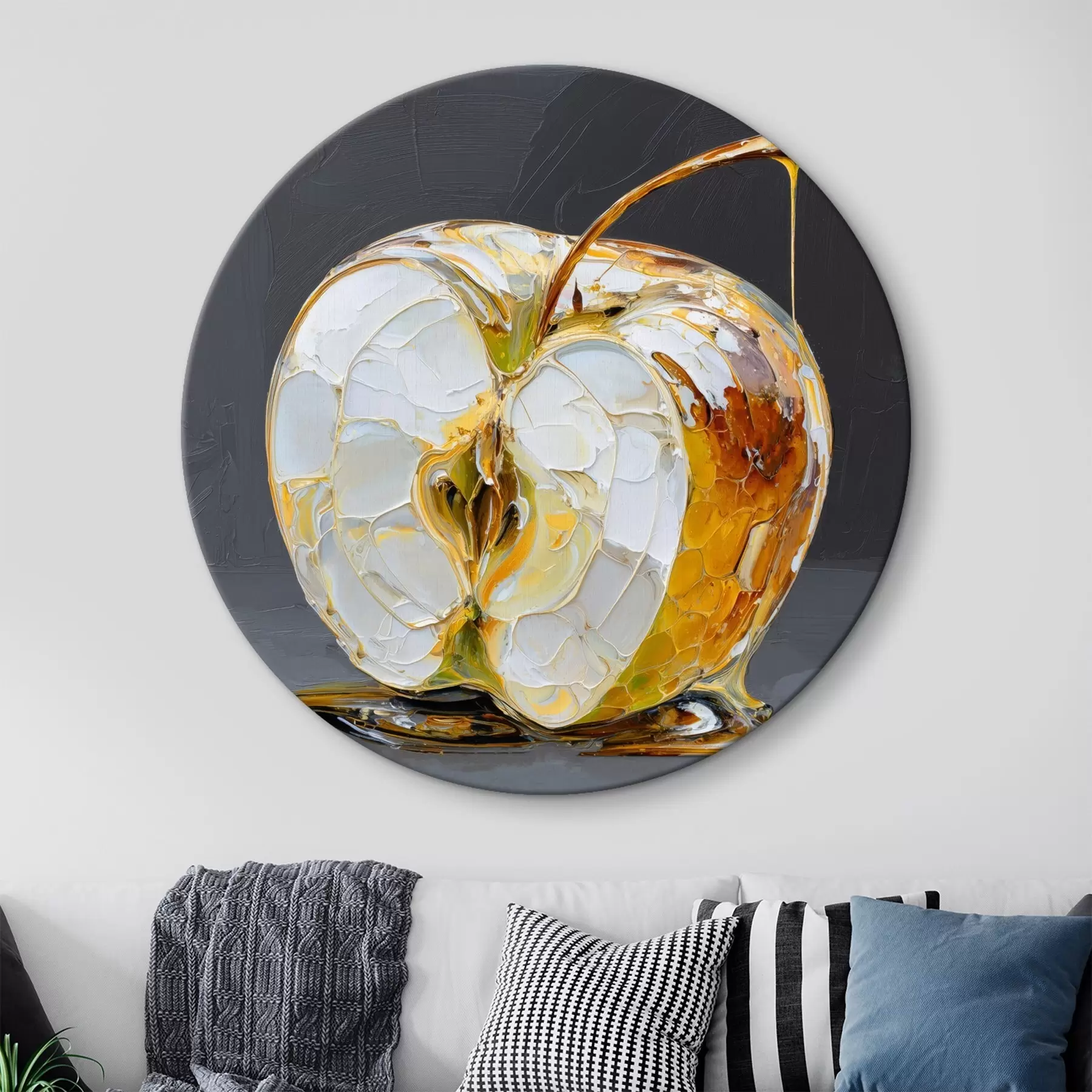 Glezna Salds ābols glezniecības stilā r45861