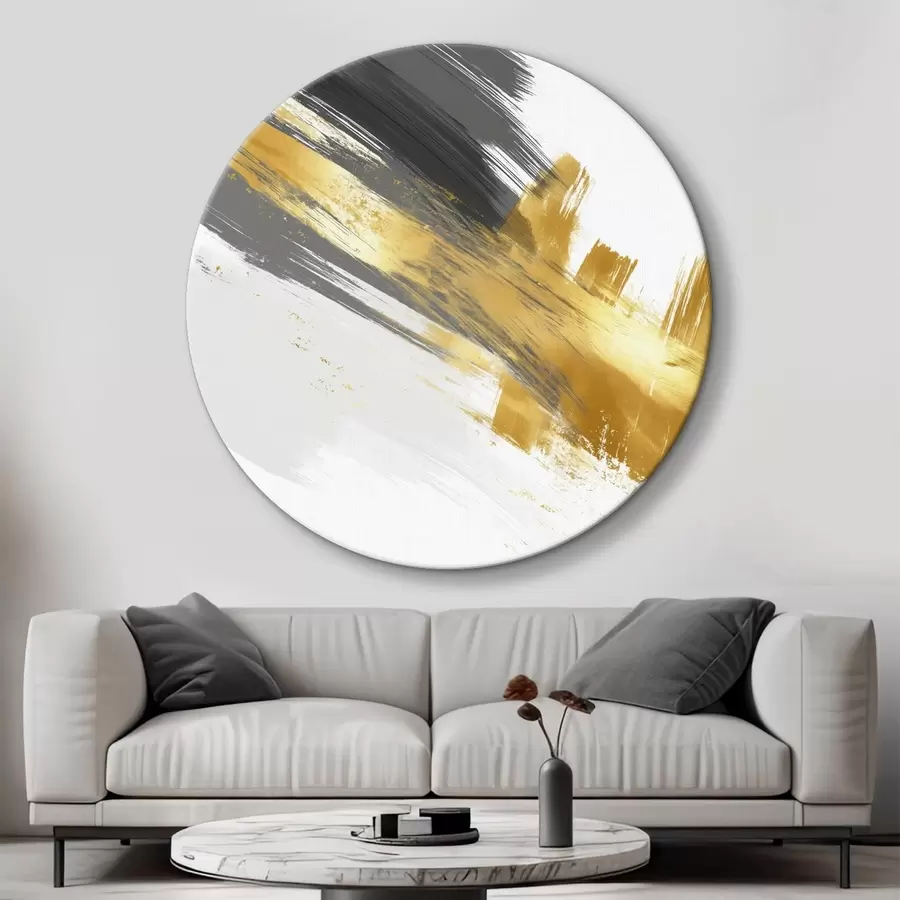 Glezna Mūsdienu māksla ar ātru otu triepienu elementiem r45865