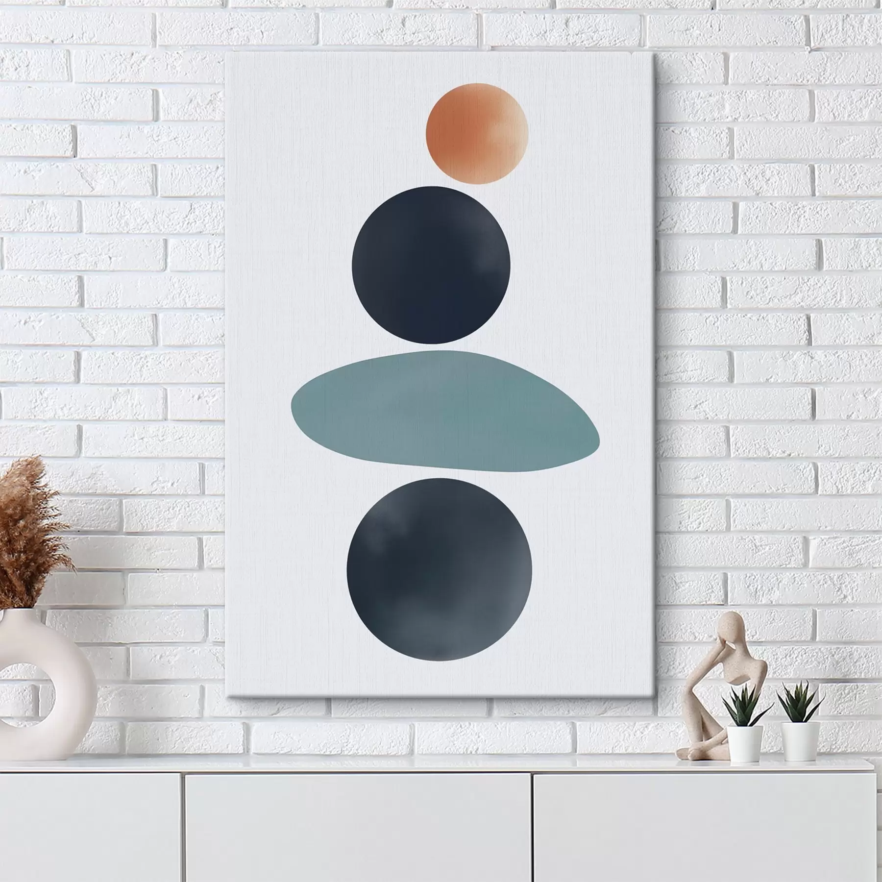 Glezna Abstraktas noapaļotas pūslītes s46061