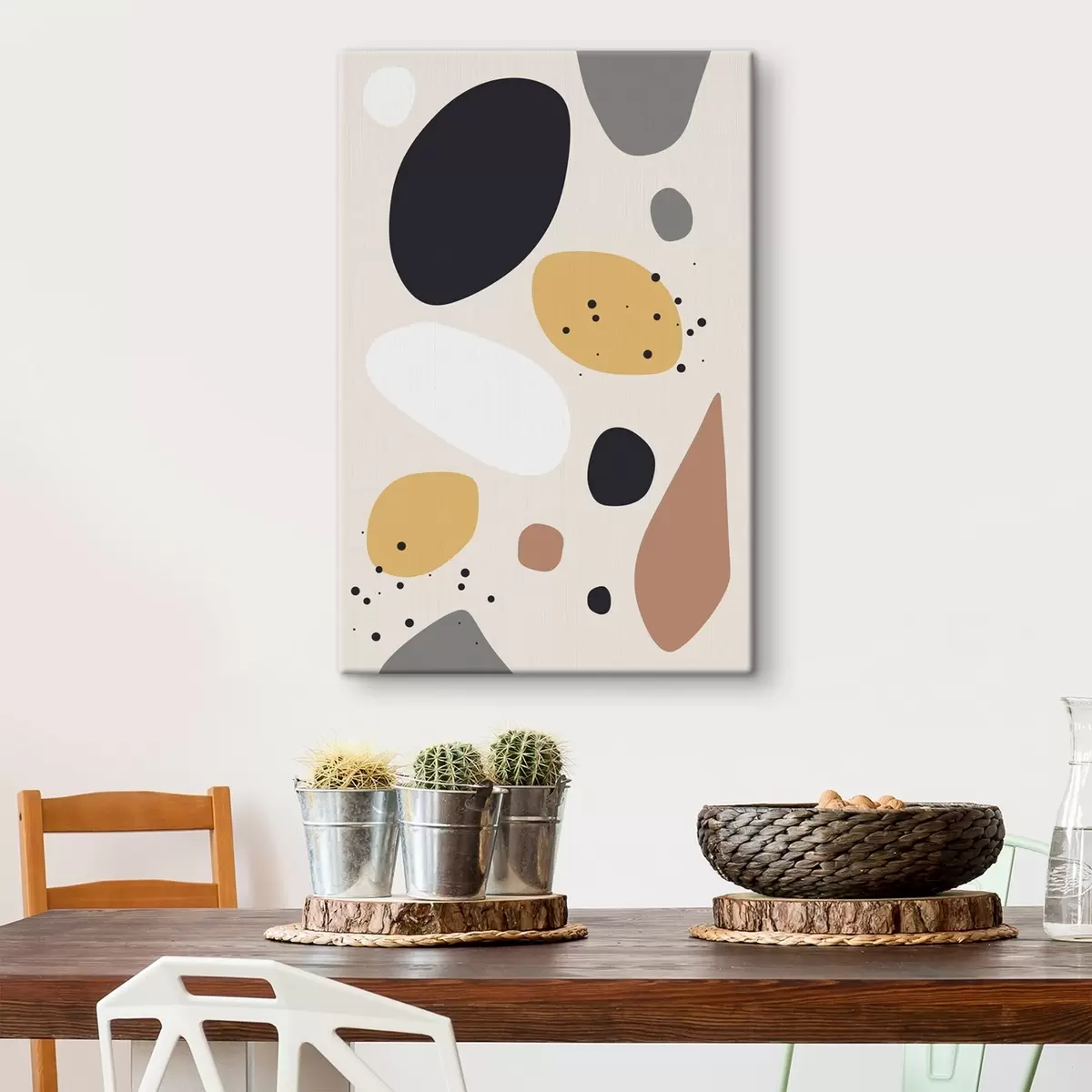 Glezna Abstraktie plankumi s46067