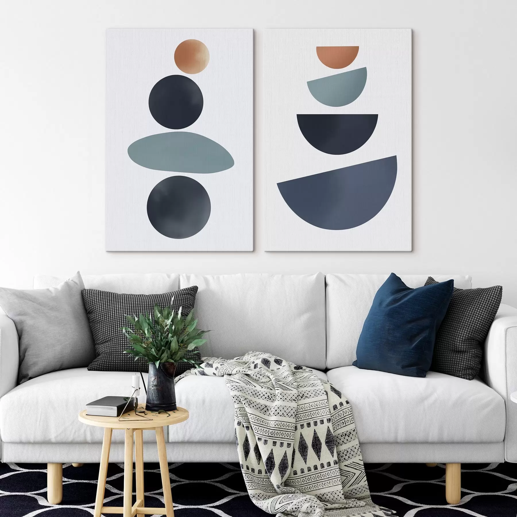 Glezna Abstraktā kompozīcija m00792