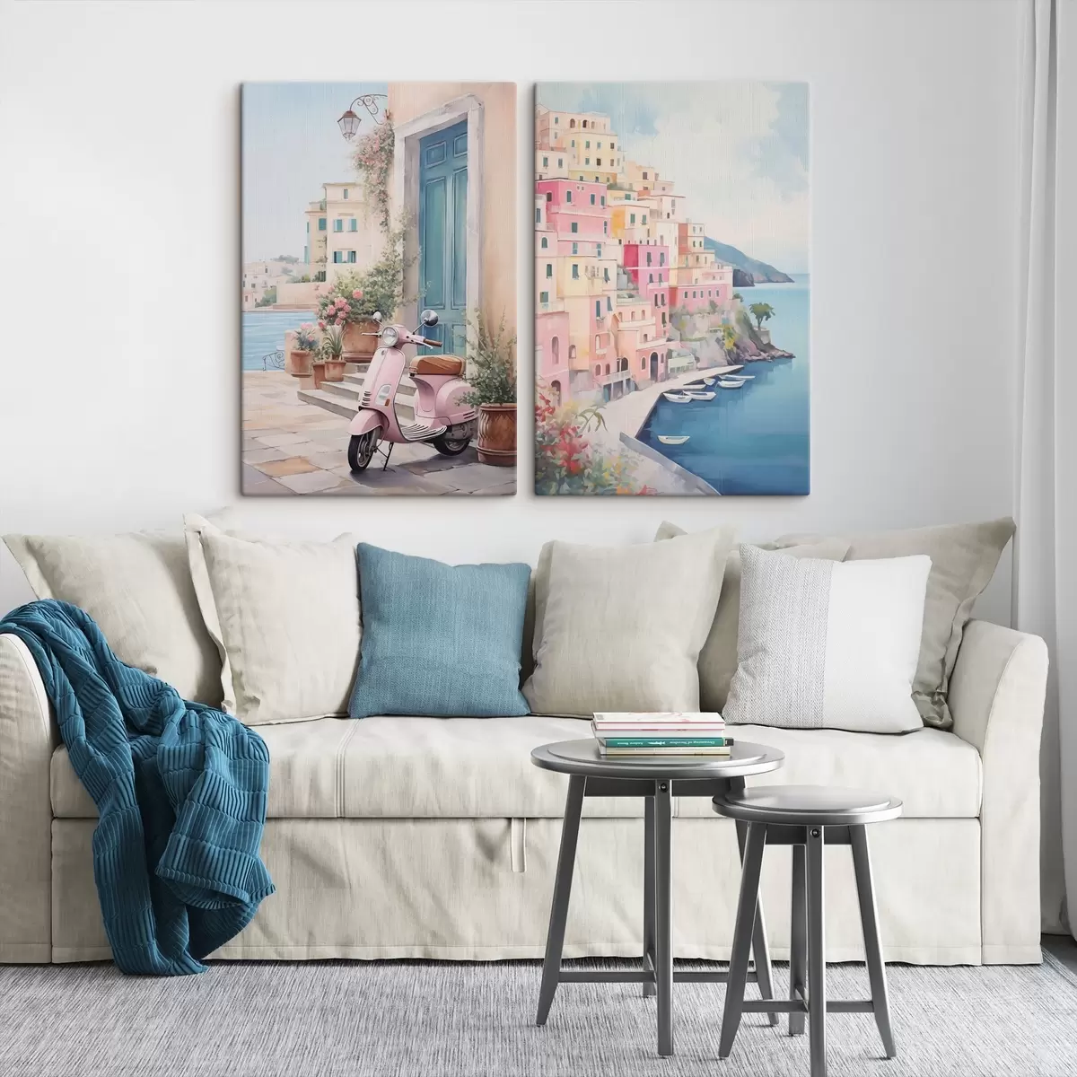 Glezna Jūras pilsēta m00794