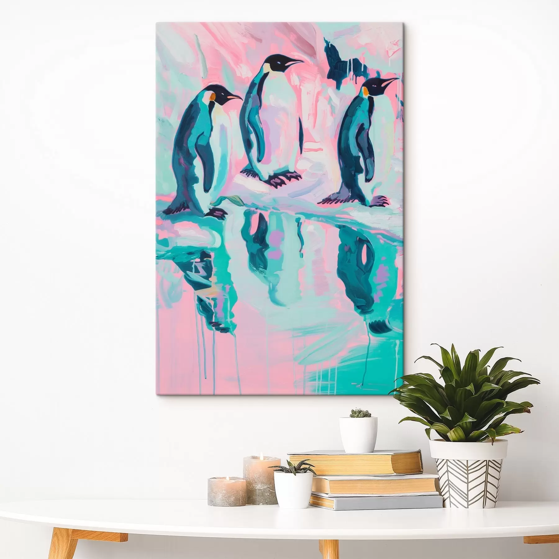 Glezna Pingvīni s46033