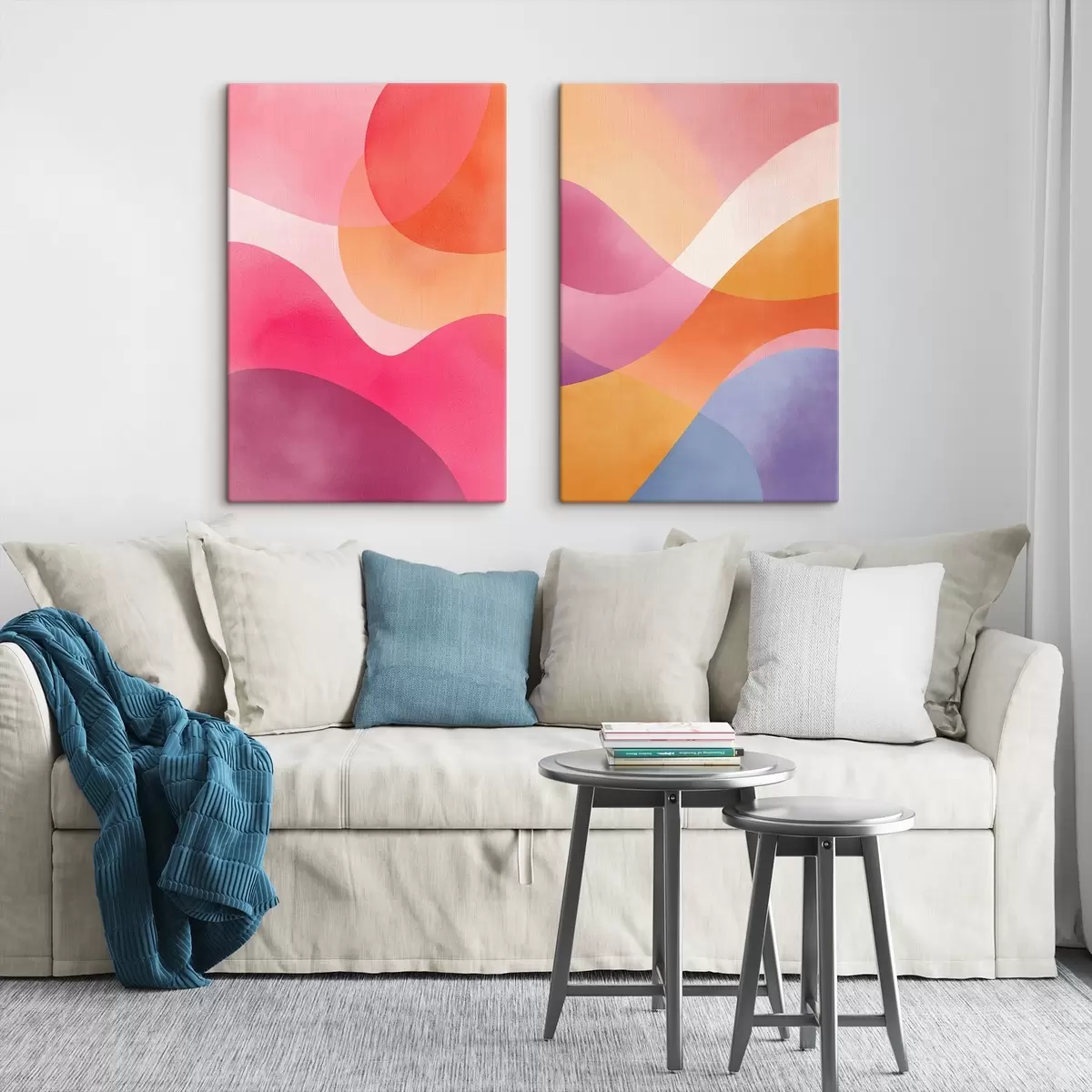 Glezna Abstraktie viļņi m00807