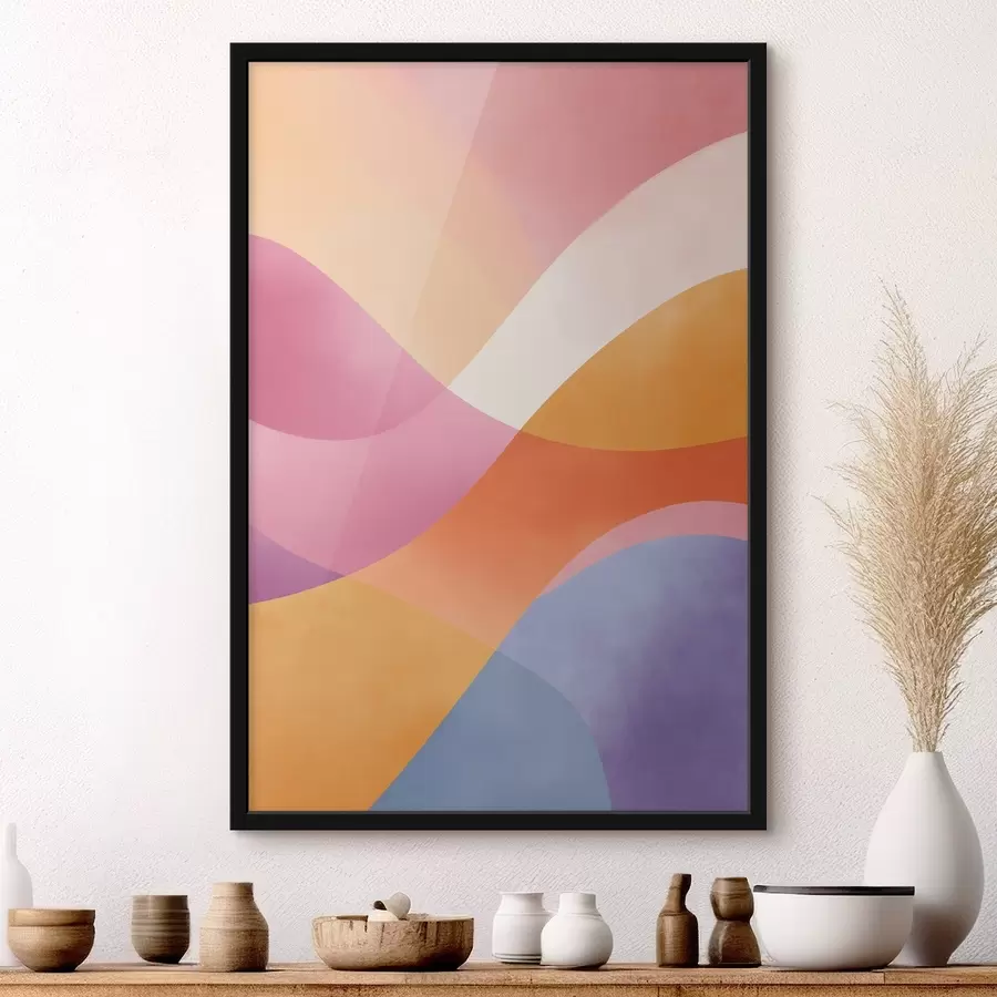 Fototapetes Šķidruma formas f46053