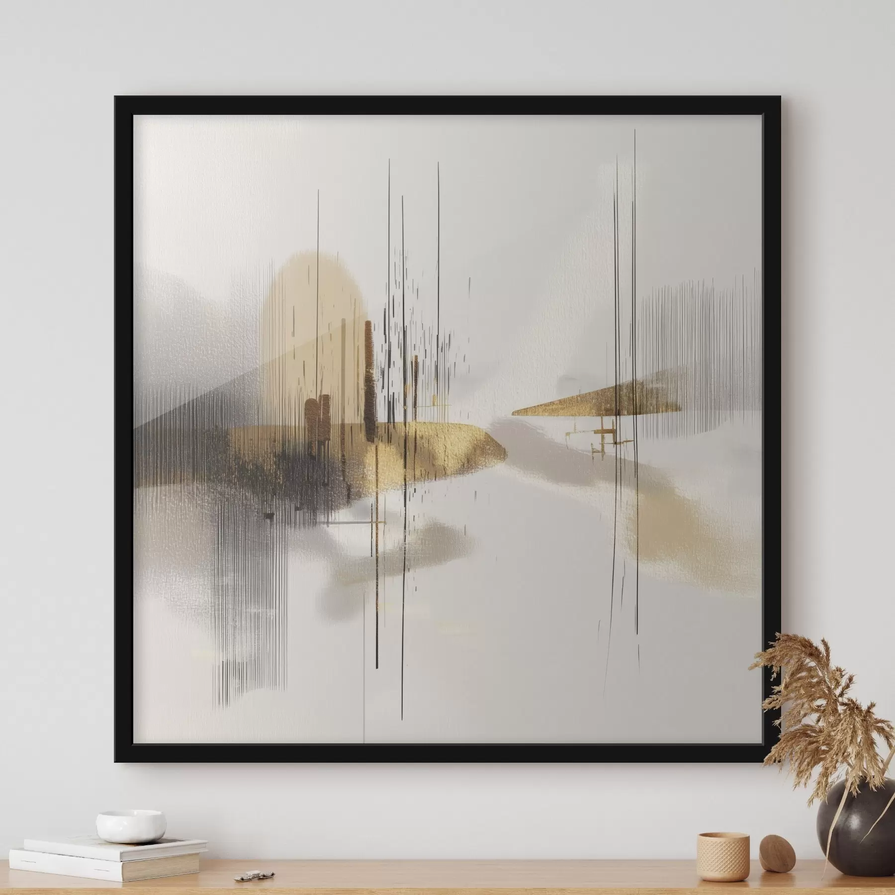 Fototapetes Ramus krasts minimālisma grafikas stilā f45849