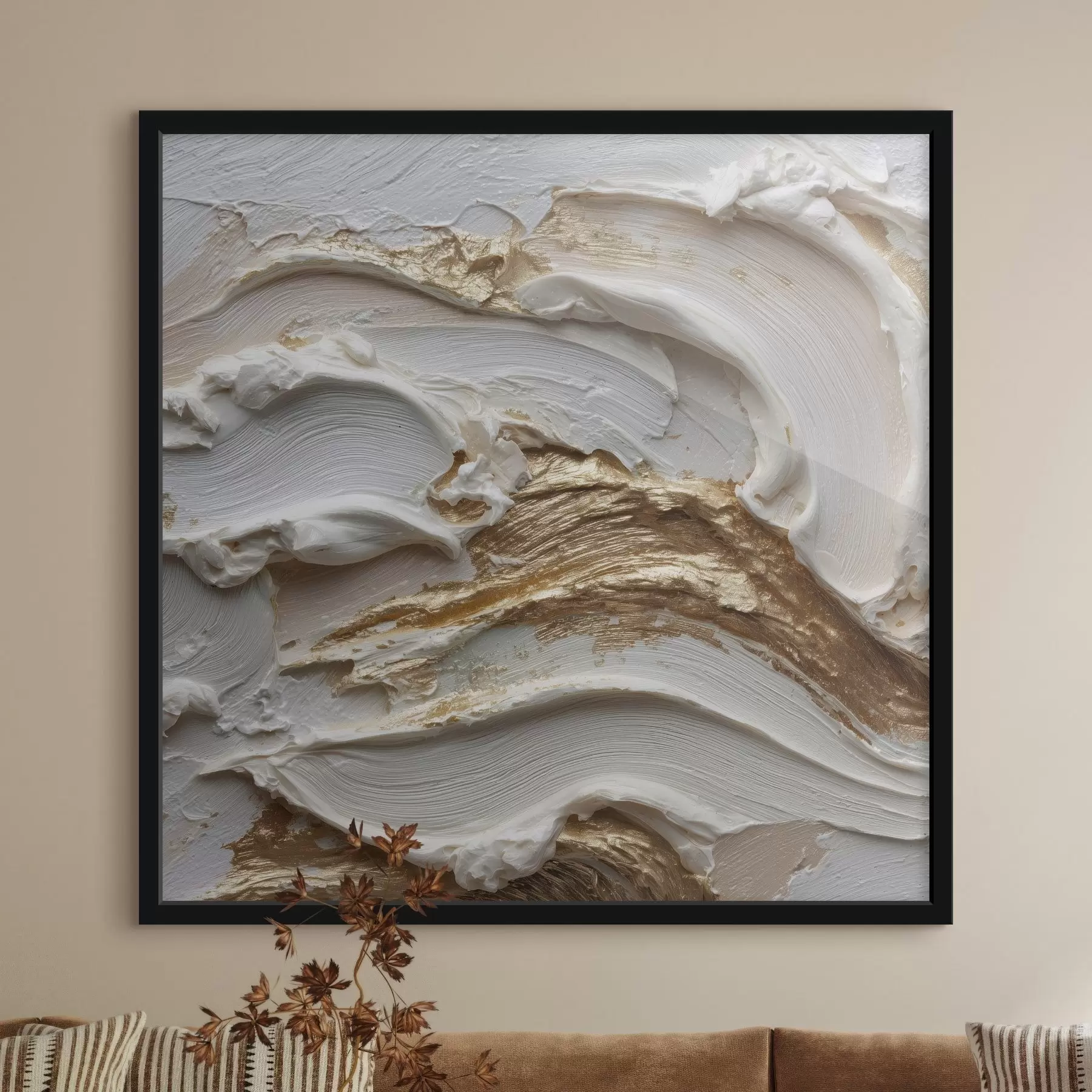 Fototapetes Formu vilnis apjoma abstrakcijas stilā f45853