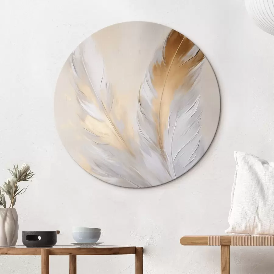 Glezna Spalvas ar oranžiem akcentiem, maigs apgaismojums, teksturēta minimālisma kompozīcija, modernā māksla r45944