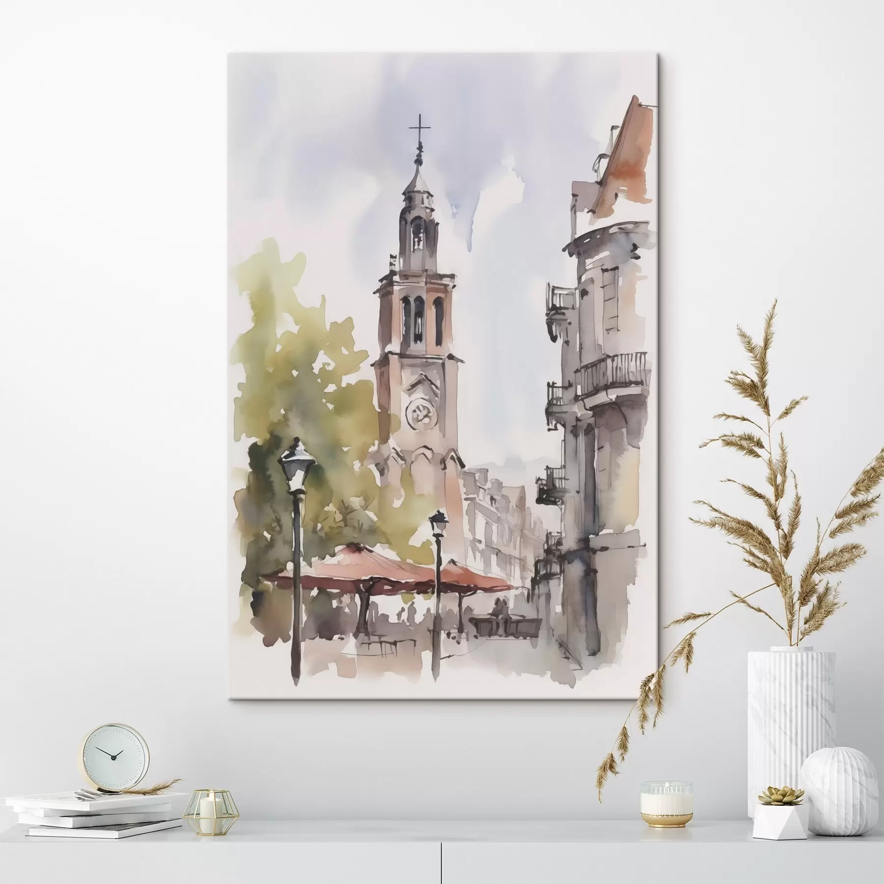 Glezna Pilsētas ainava s46121