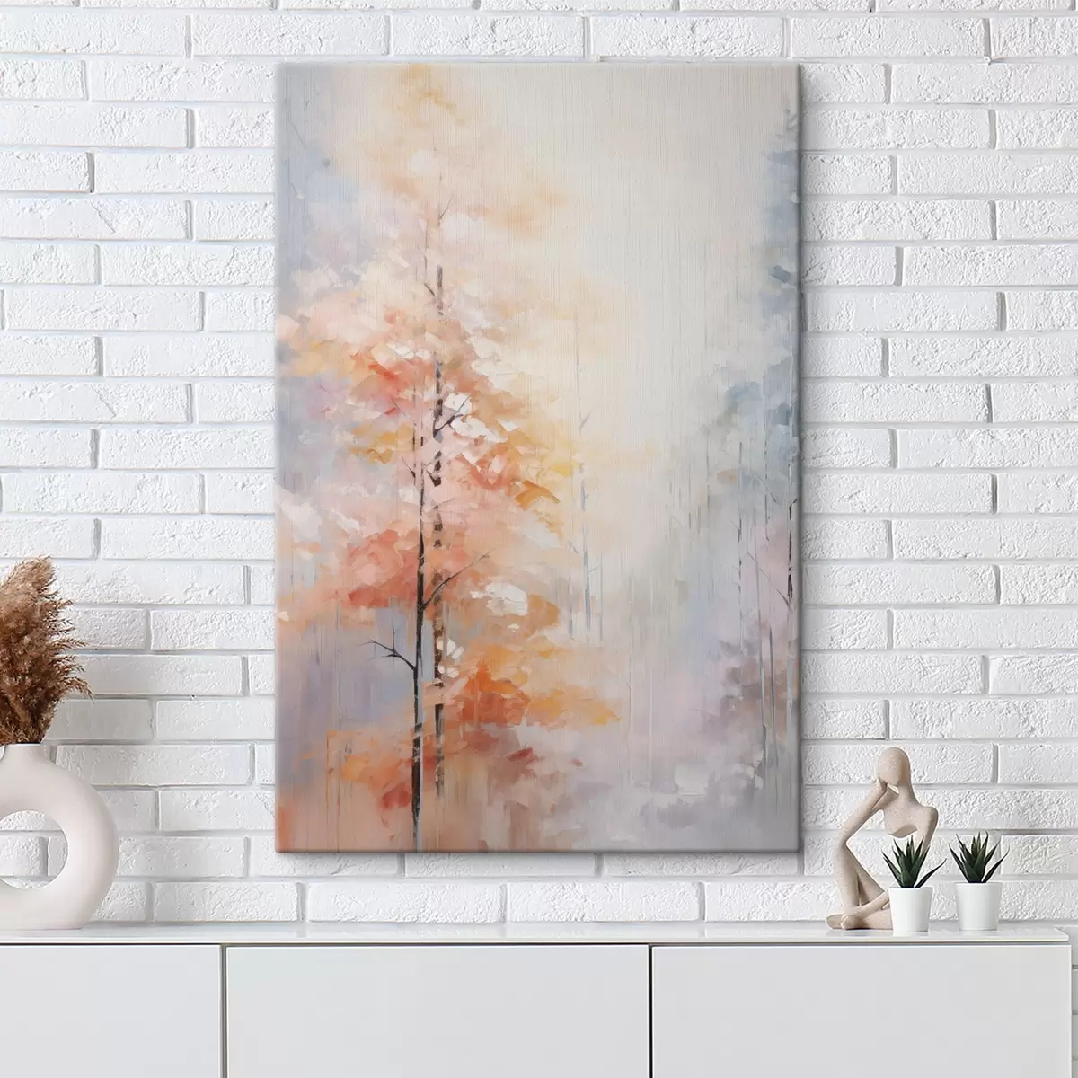 Glezna Rudens meža imitācijas glezna s46122