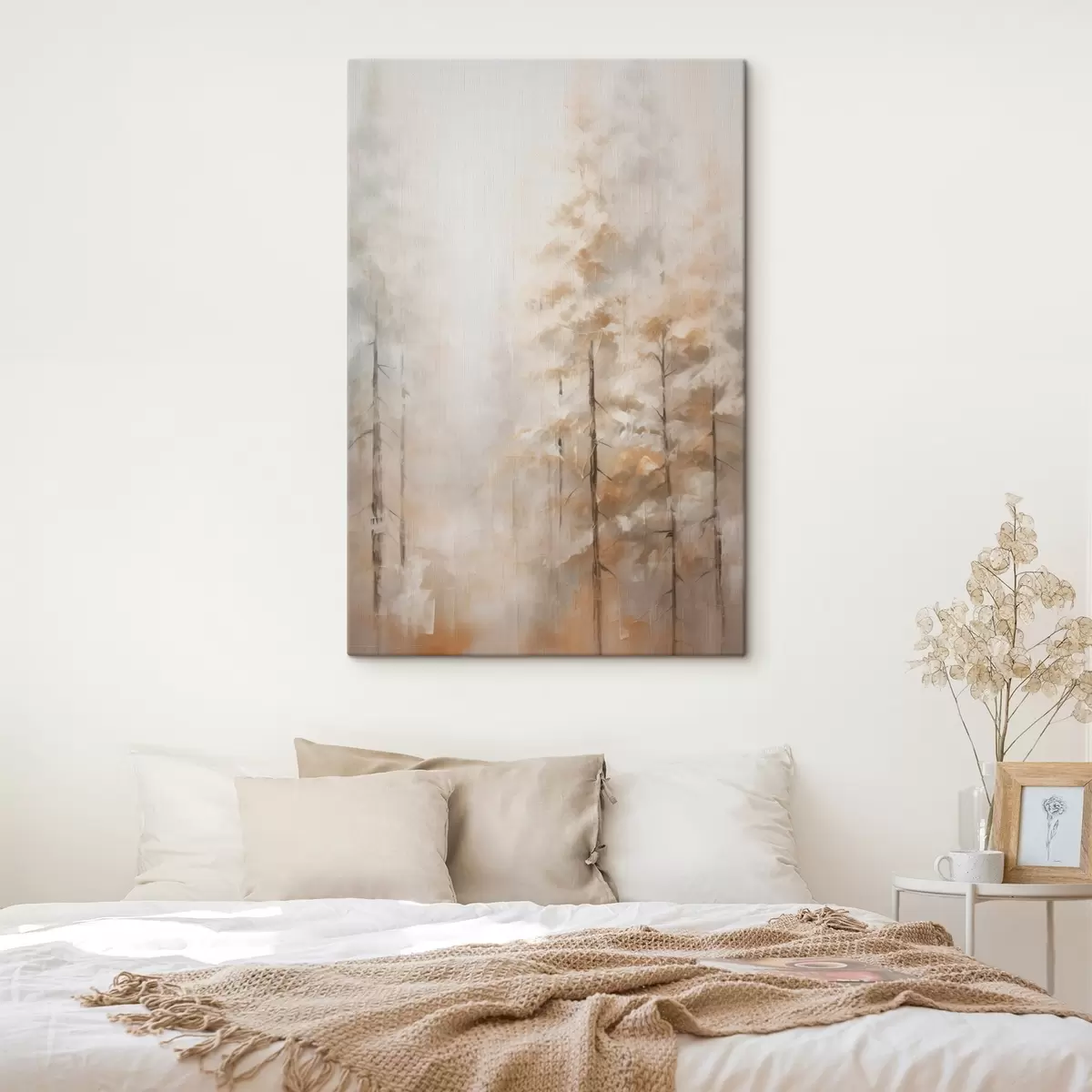 Glezna Koki mežā, glezna s46123