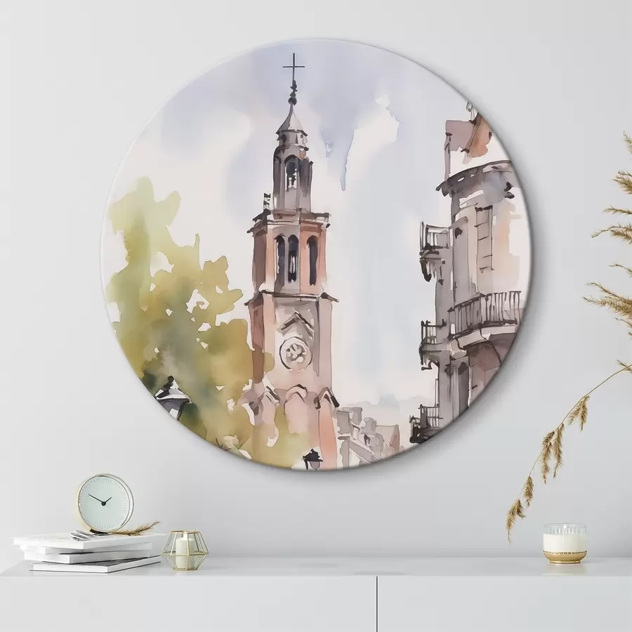 Glezna Pilsētas ainava r46121