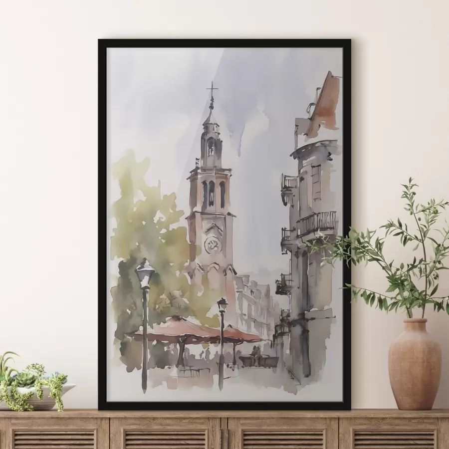 Fototapetes Pilsētas ainava f46121