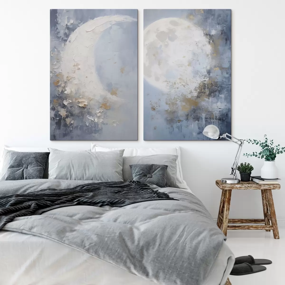 Glezna Mēness abstrakcija m00834