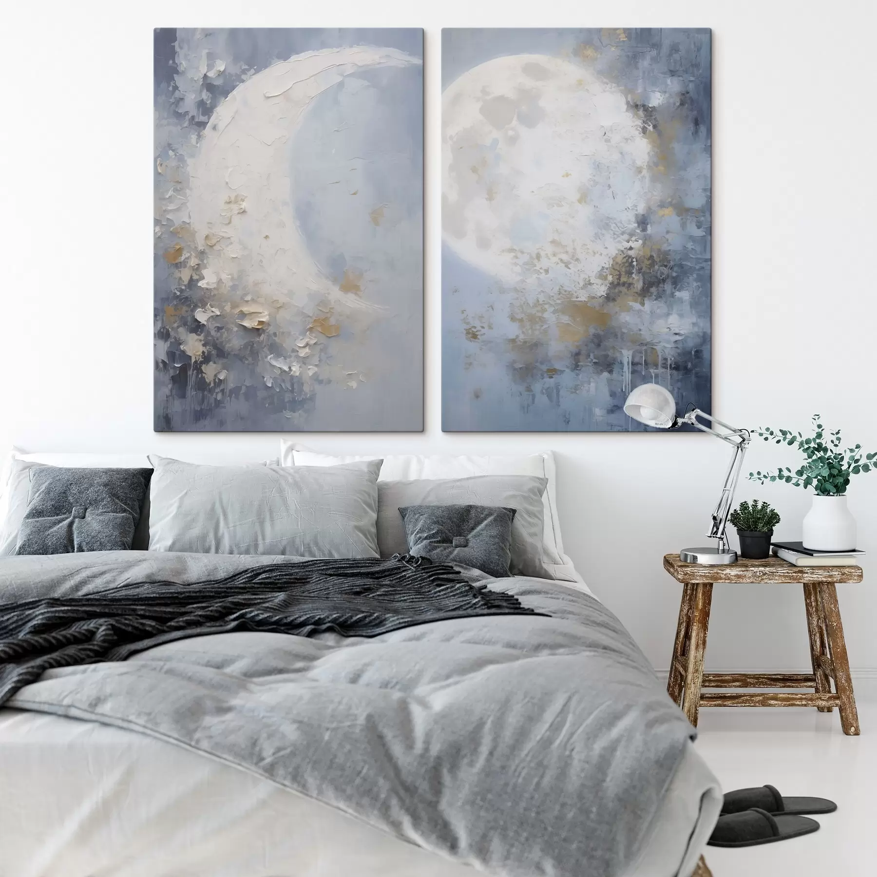 Glezna Mēness abstrakcija m00834