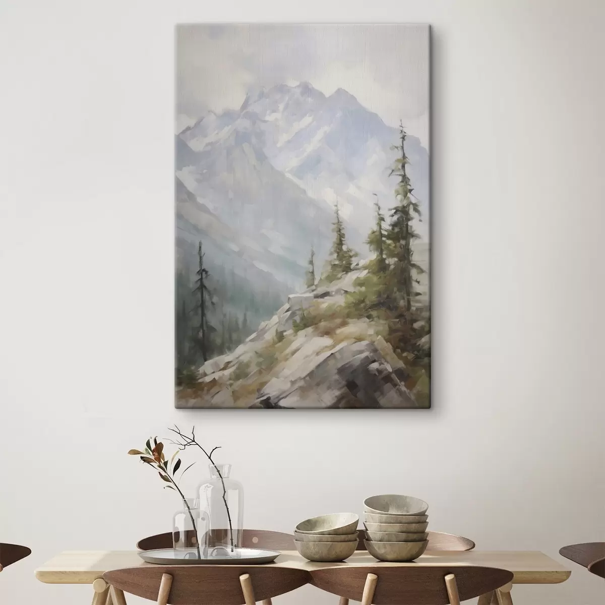 Glezna Egles kalnu fonā s46202