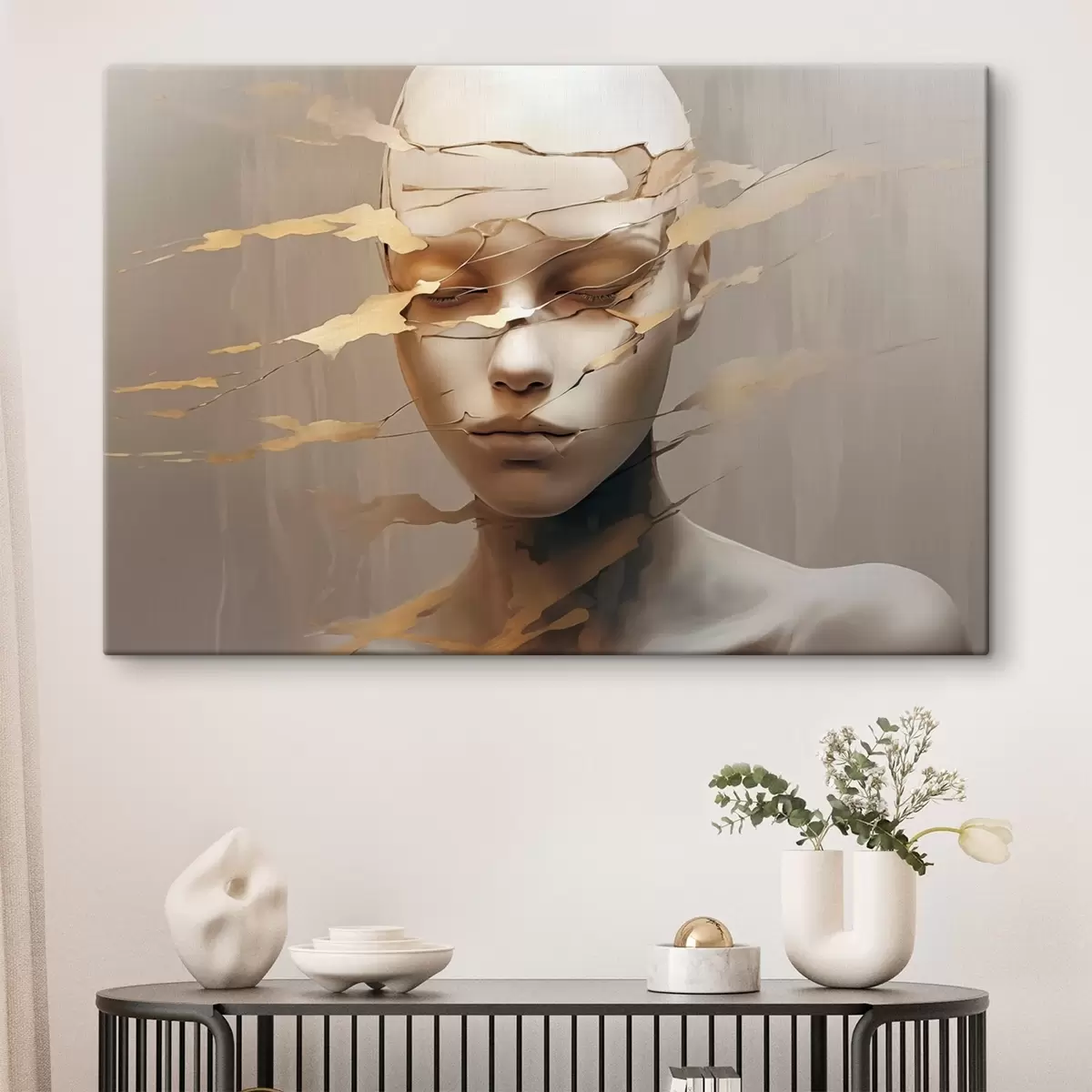 Glezna Sasists sejas s46225