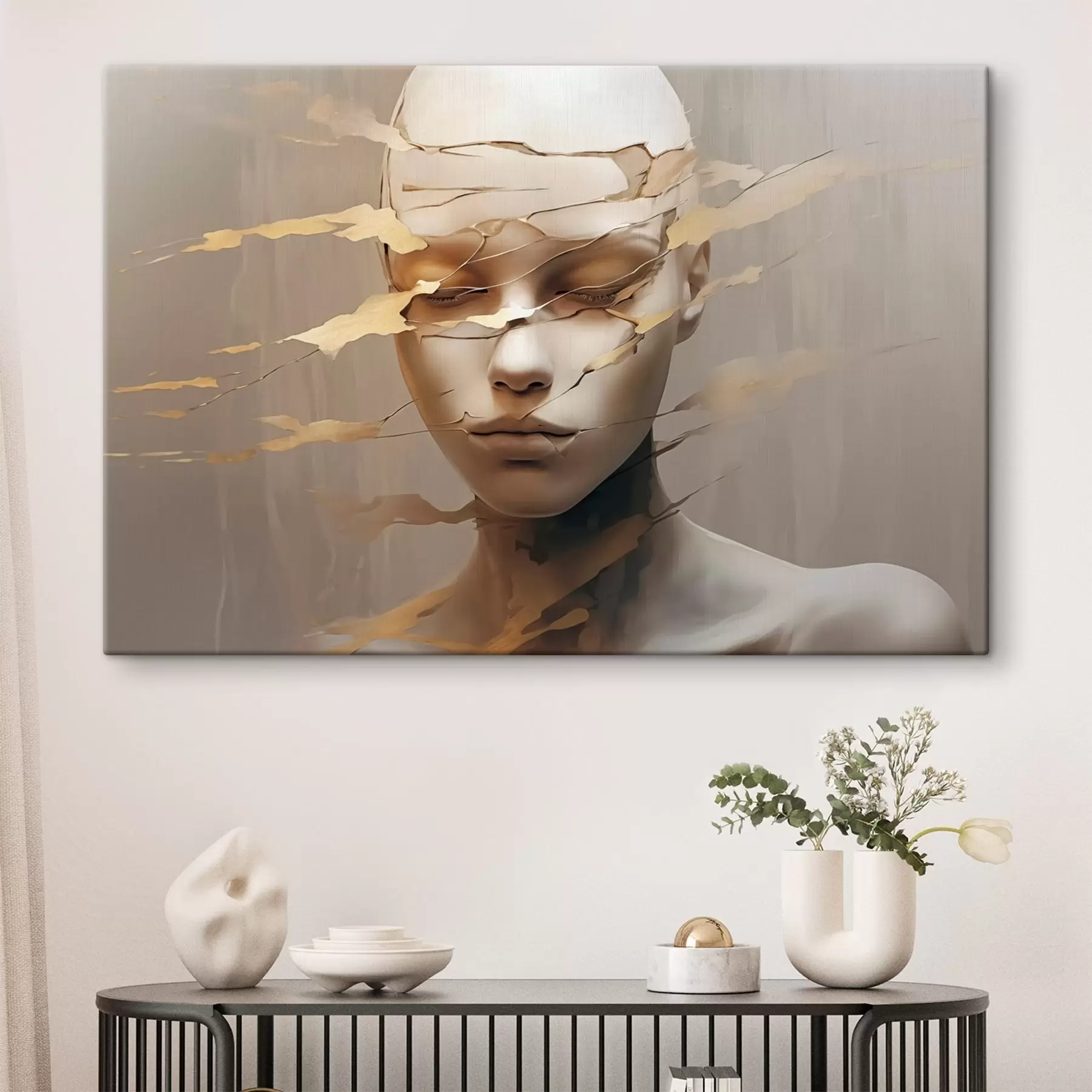 Glezna Sasists sejas s46225