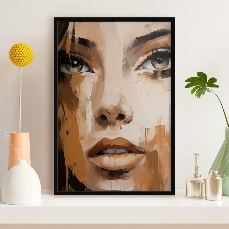 Fototapetes Abstrakts sievietes portrets f46228