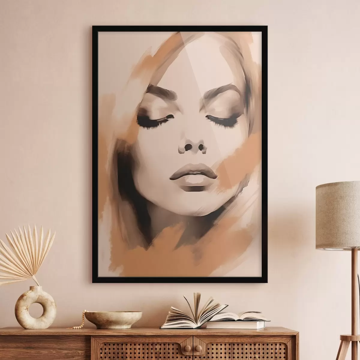 Plakāts Sievietes portrets f46247