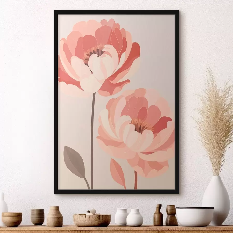 Fototapetes Peonijas f46253