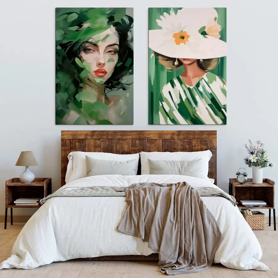 Glezna Sieviešu portreti m00844