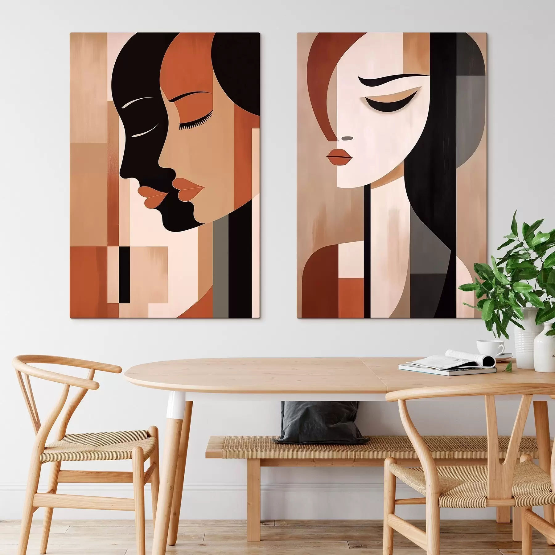 Glezna Abstraktas sejas m00847