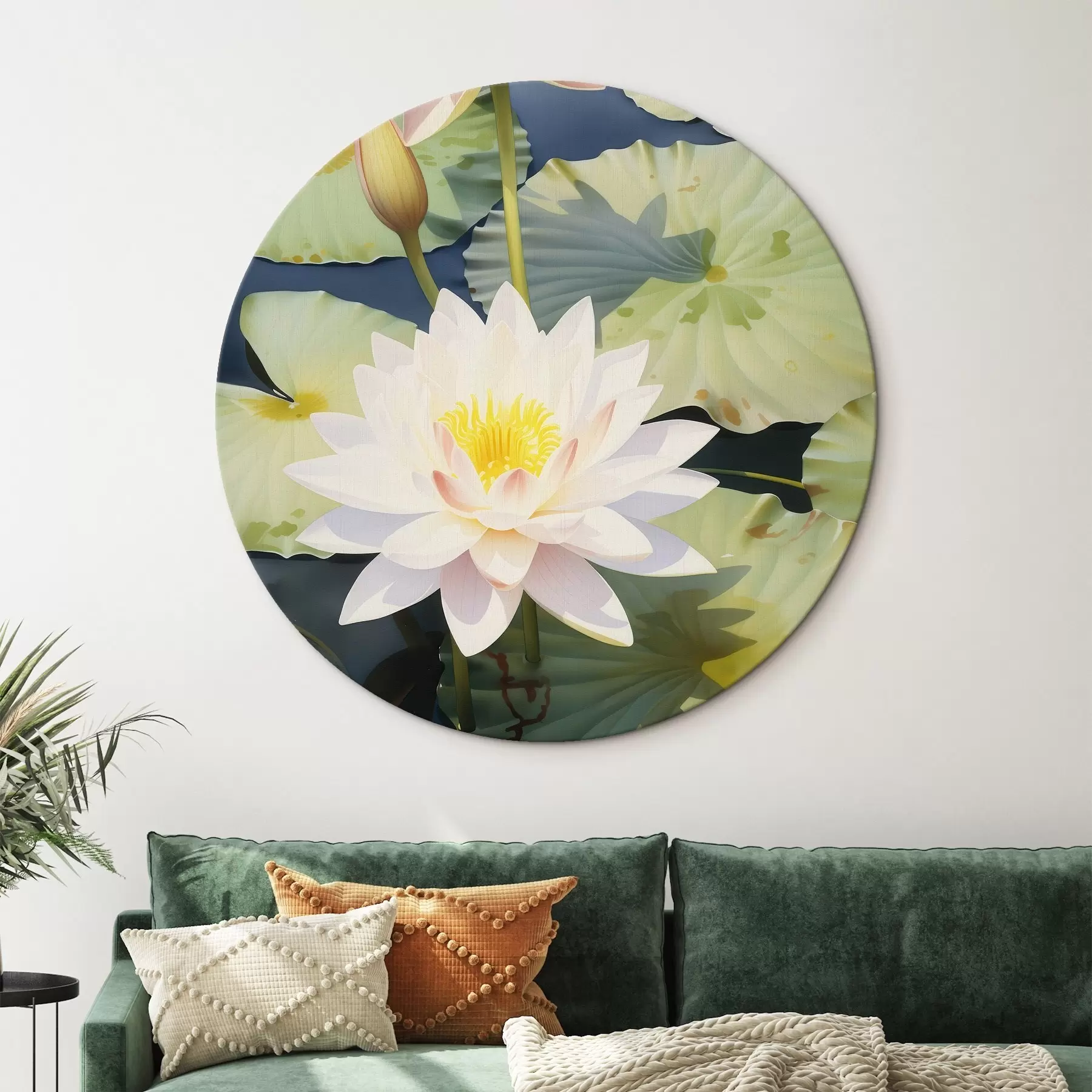 Glezna Greznas lotosa ziedi r46089