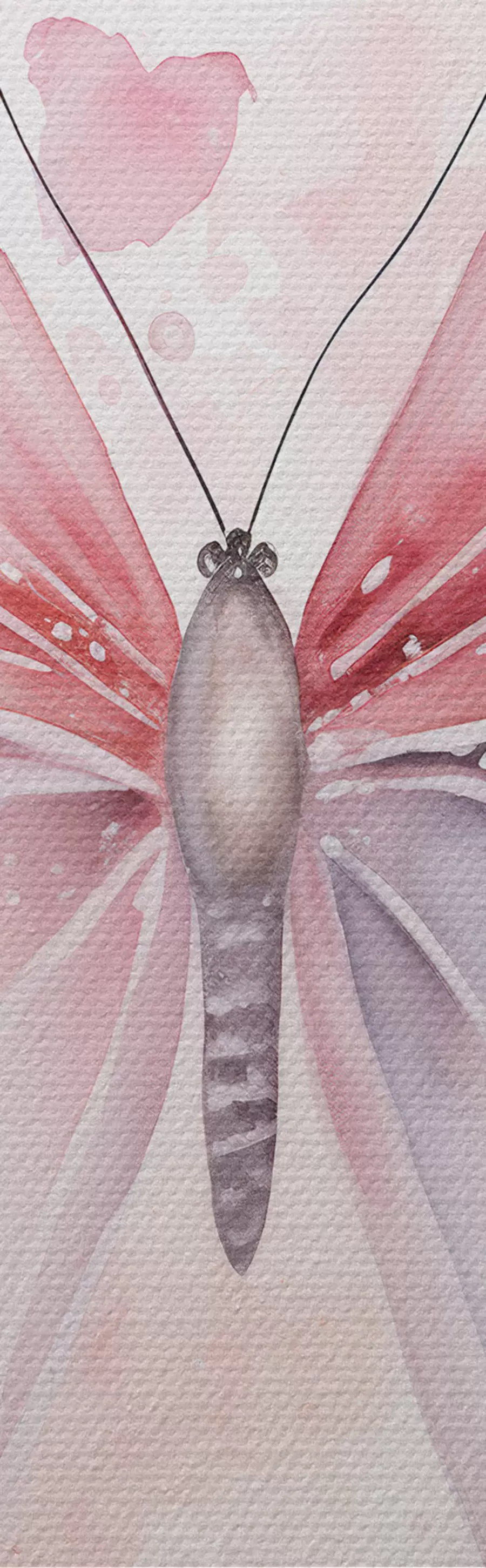 Glezna Dažādi rozā tauriņi m00864