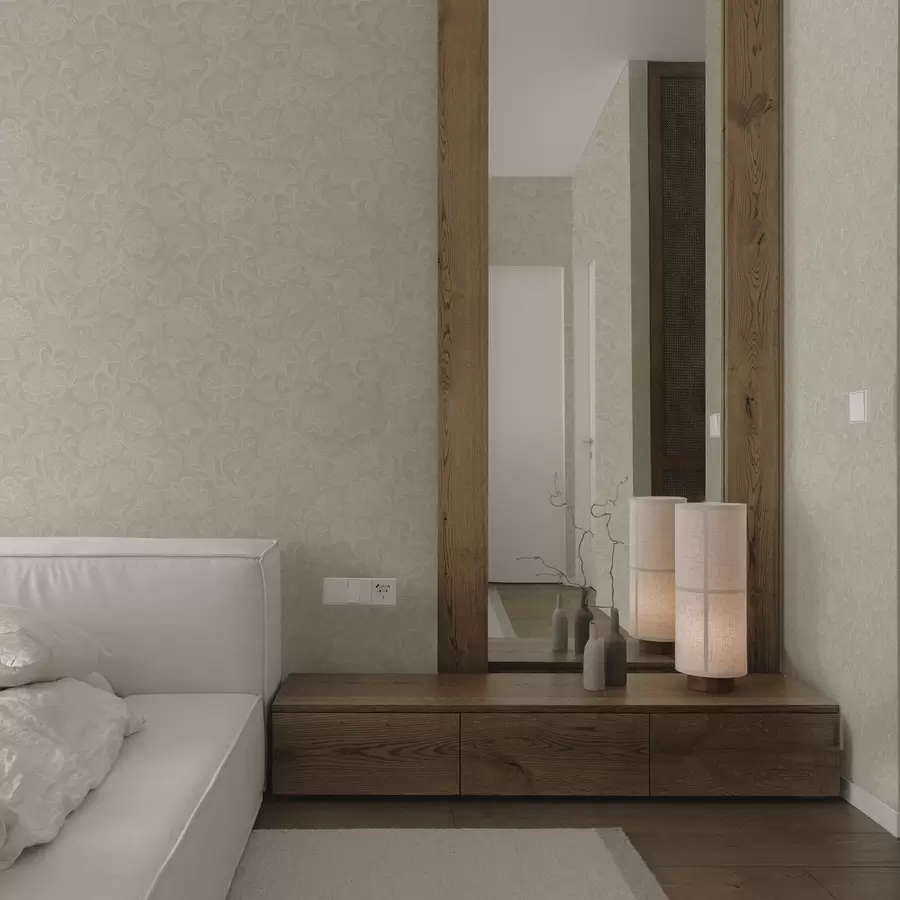 Fototapetes Gaismas raksts ar ginkgo un peonijām a00700