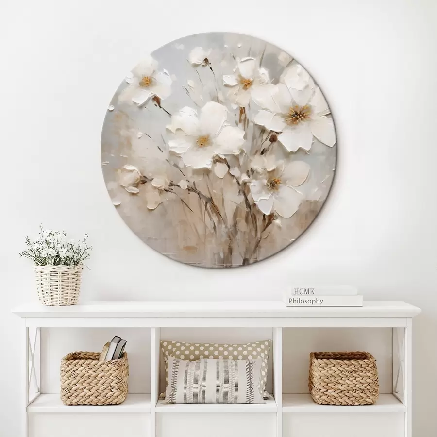 Glezna Abstrakti ziedi r46254