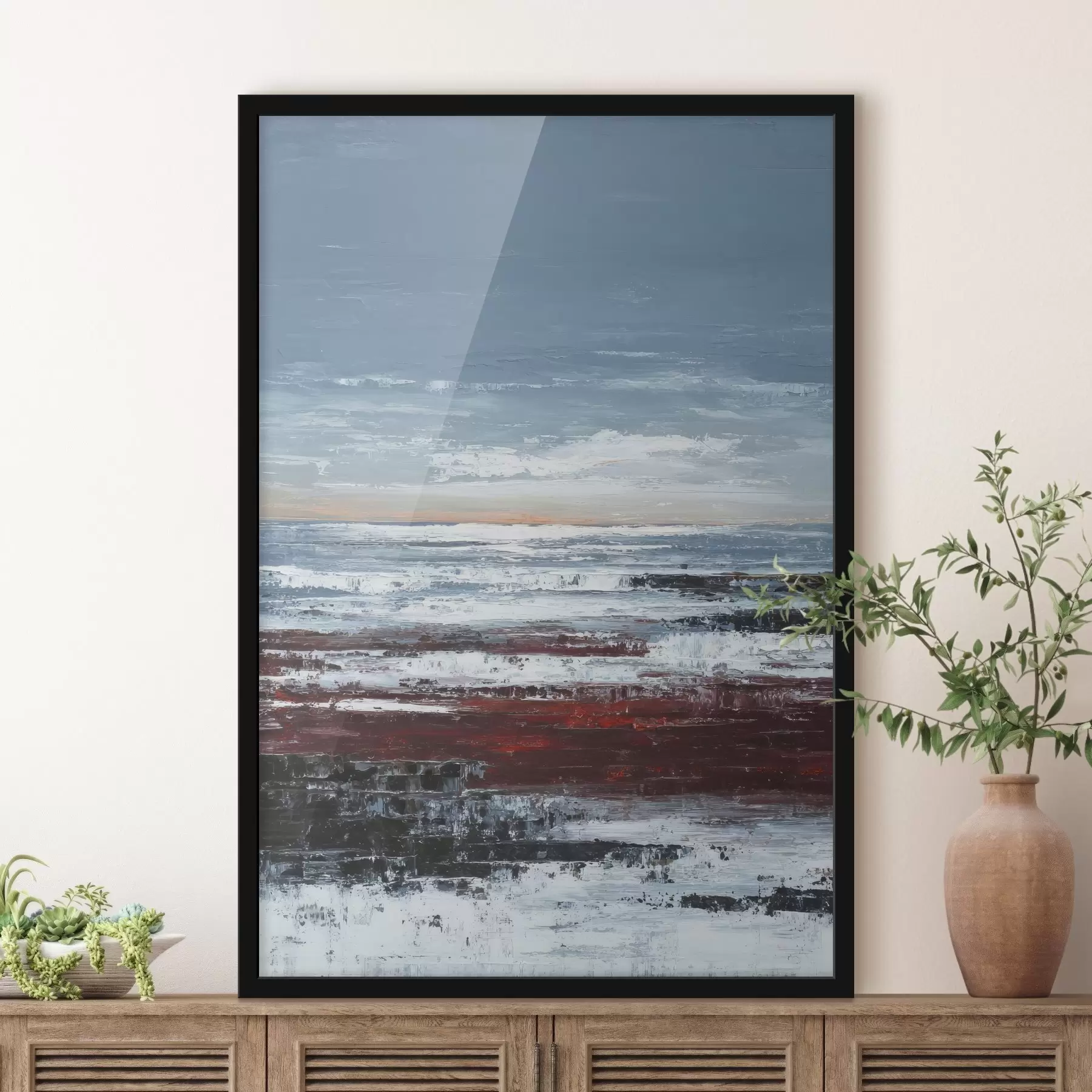 Fototapetes Abstraktā jūras ainava f46014