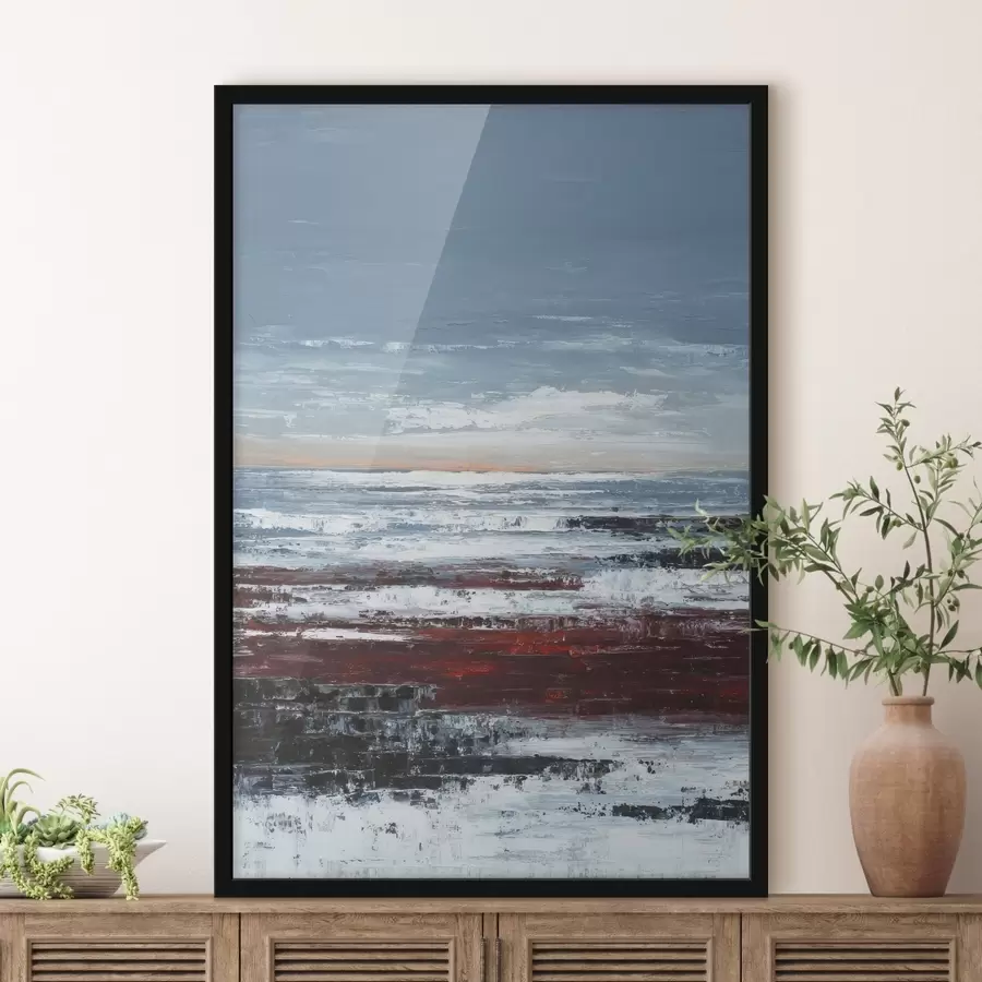 Fototapetes Abstraktā jūras ainava f46014