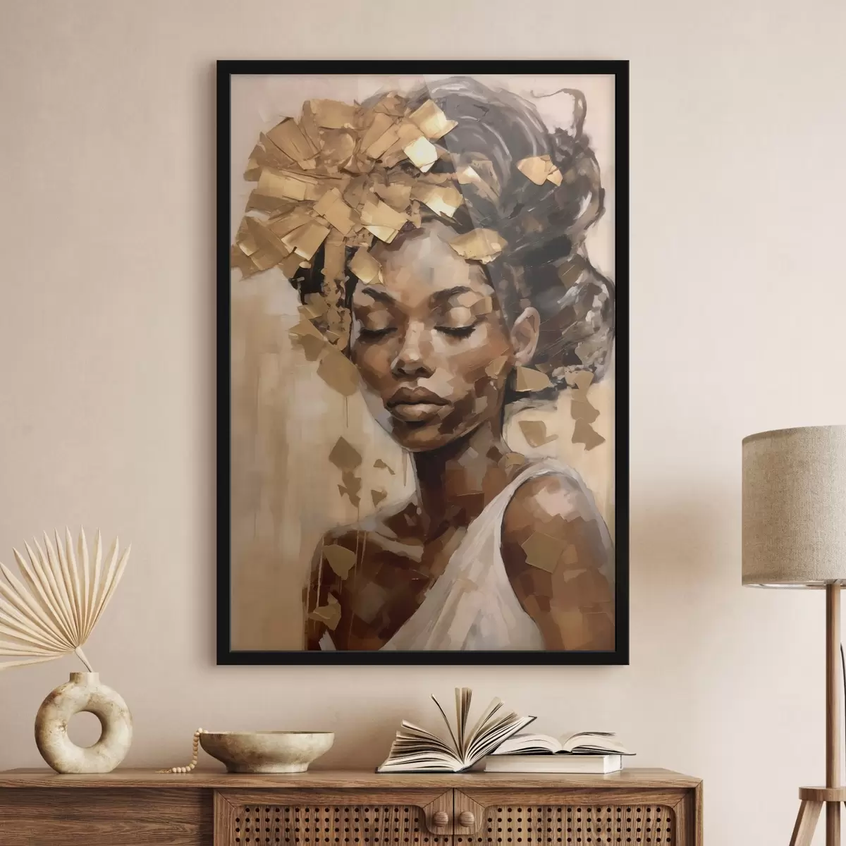 Plakāts Sievietes portrets f46260