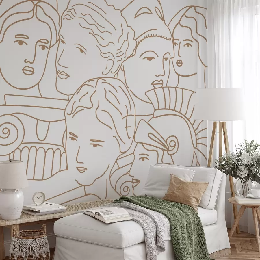 Fototapetes Senās sejas w04728v1