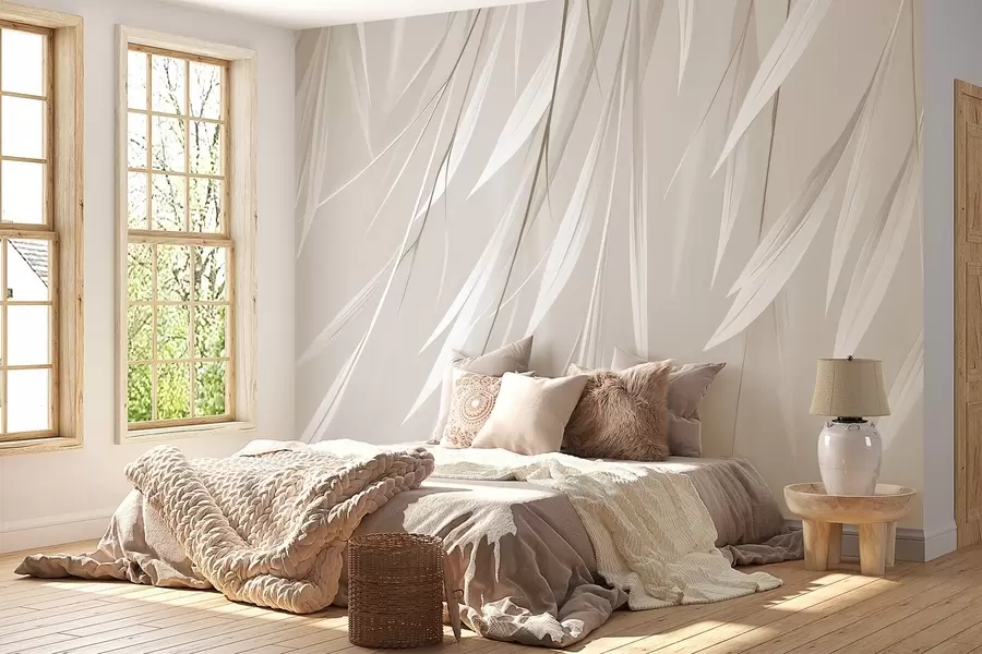 Fototapetes Karājas plānas lapas w04703