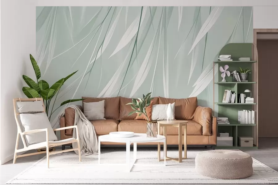Fototapetes Karājas plānas lapas w04703v1