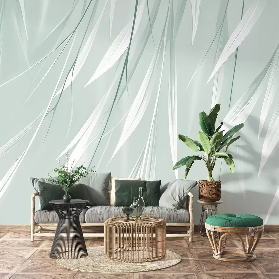 Fototapetes Karājas plānas lapas w04703v1