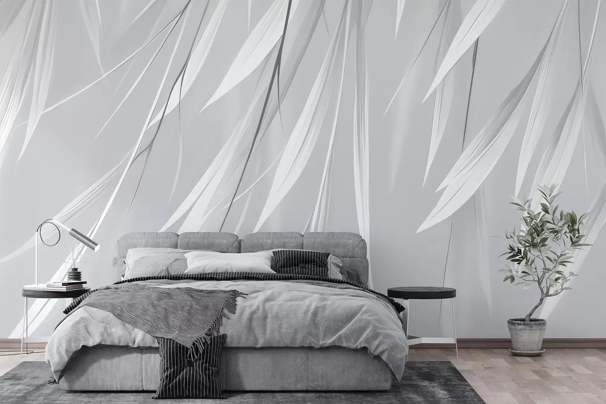 Fototapetes Karājas plānas lapas w04703v3