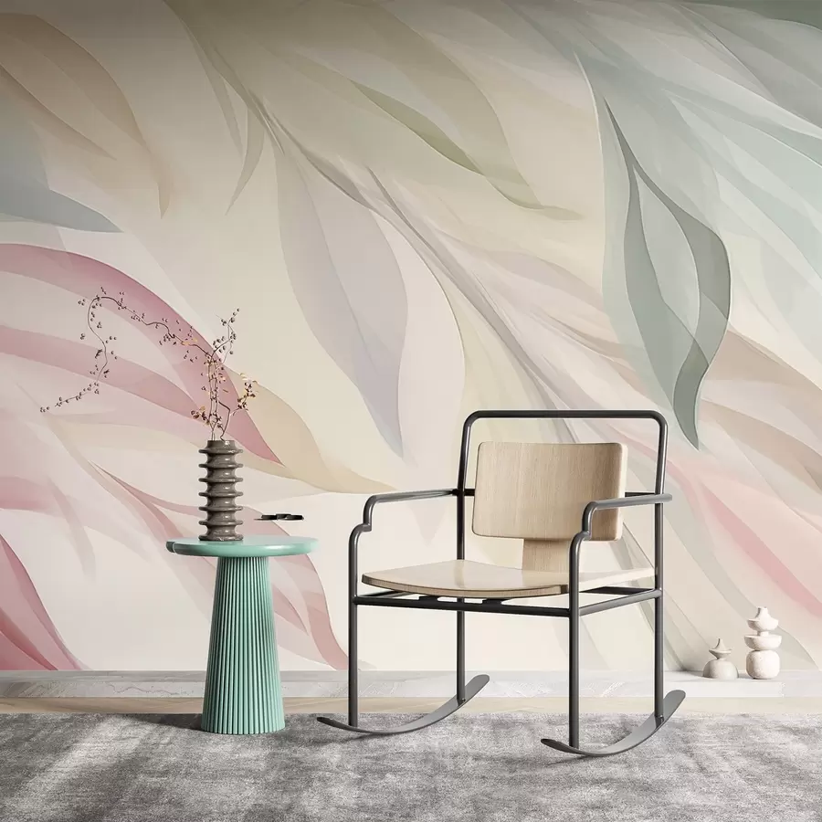 Fototapetes Asas daudzkrāsainas lapas w04742